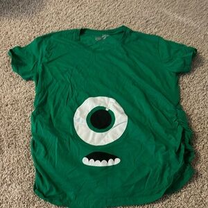 Mike Wazowski Maternity Shirt Sz 2XL